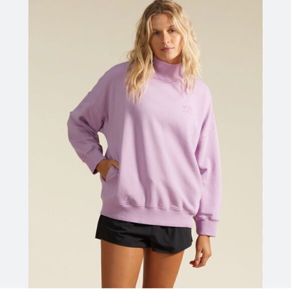 American Eagle Lavender Oversized Pullover Hoodie XS - Picture 2 of 13